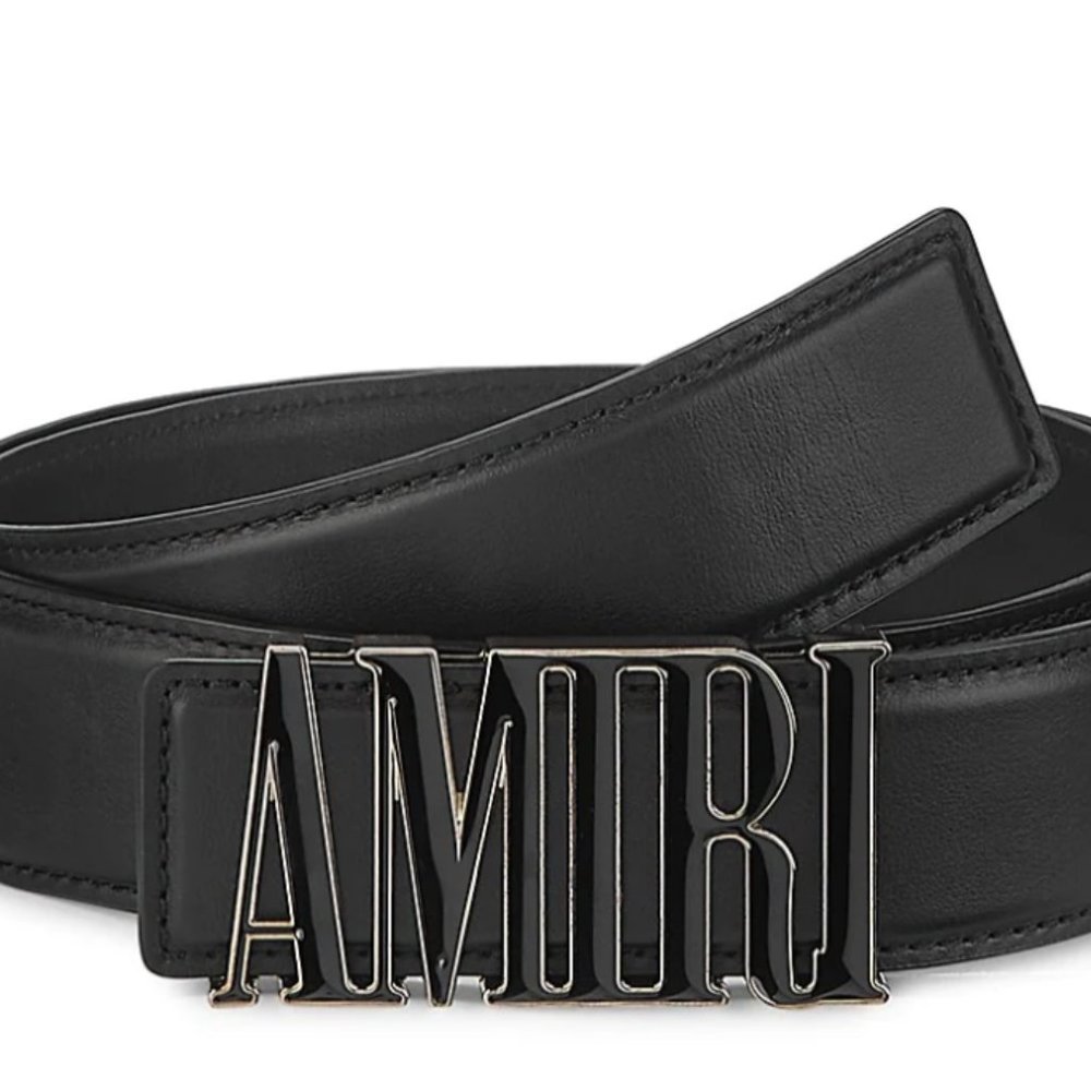 Amiri Belt Core Nappa Leather  Size 90 (36) Brand New with Bag $495
